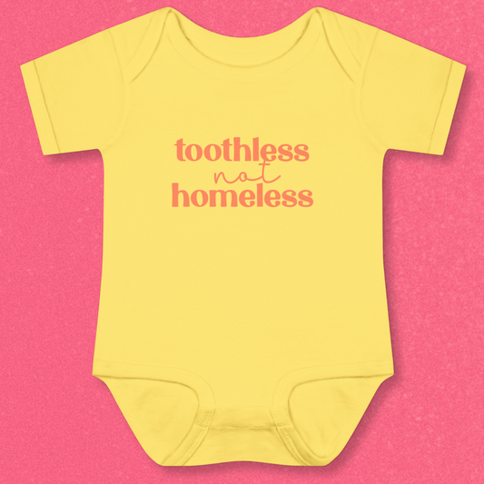 Toothless Not Homeless Baby - Yellow