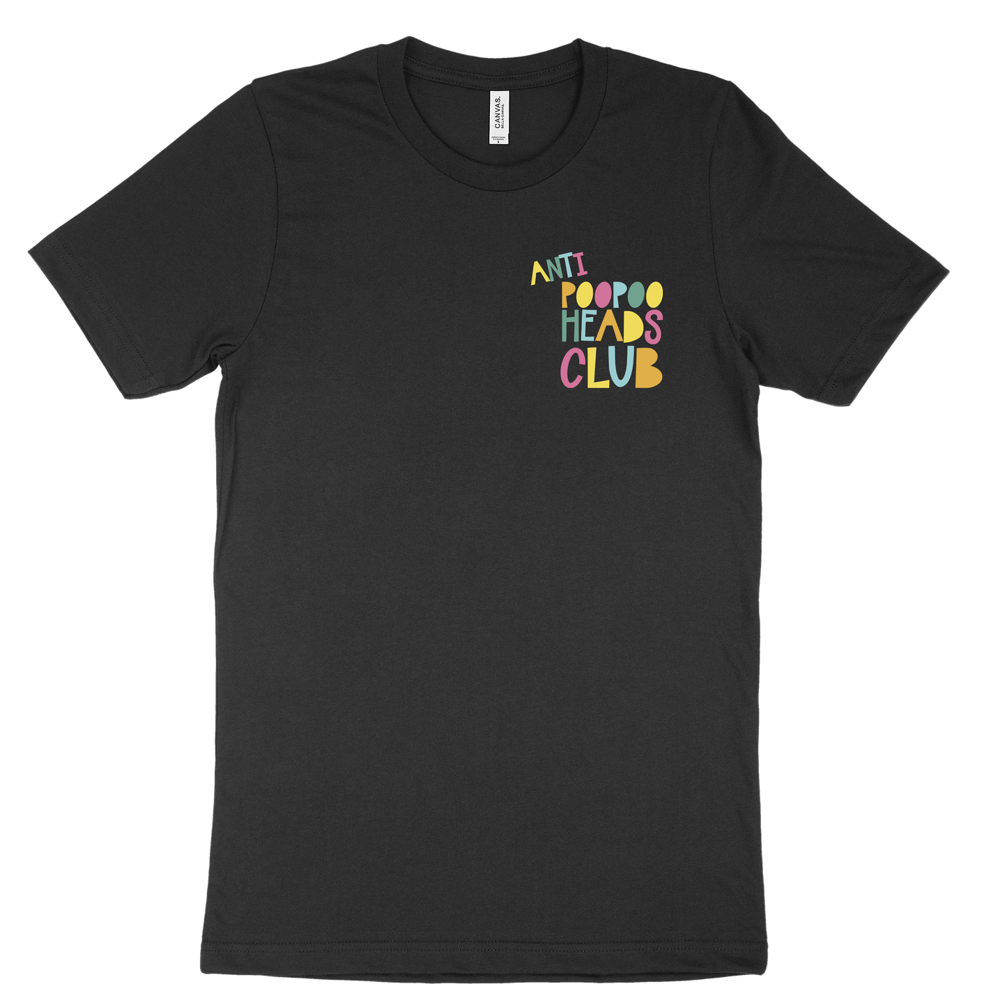 Anti Poo Poo Heads Tee - Black