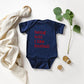 Being Told I Like Football Baby - Navy
