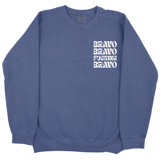 Bravo Bravo Fucking Bravo CC Sweatshirt - Navy