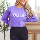 Cats CC Long Sleeve - Violet