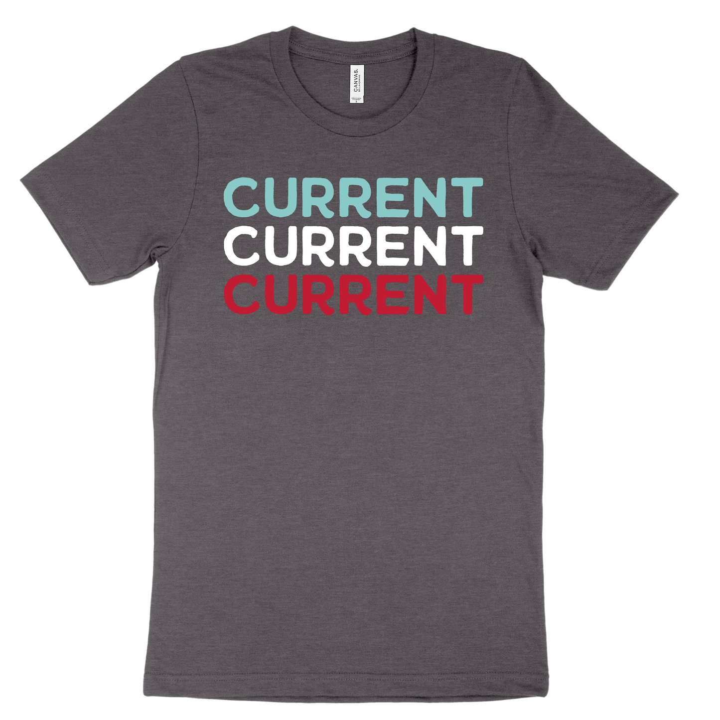 Current Tee - Dark Grey