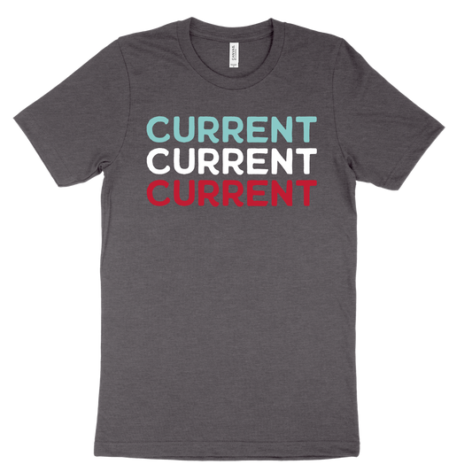 Current Tee - Dark Grey