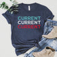 Current Tee - Navy