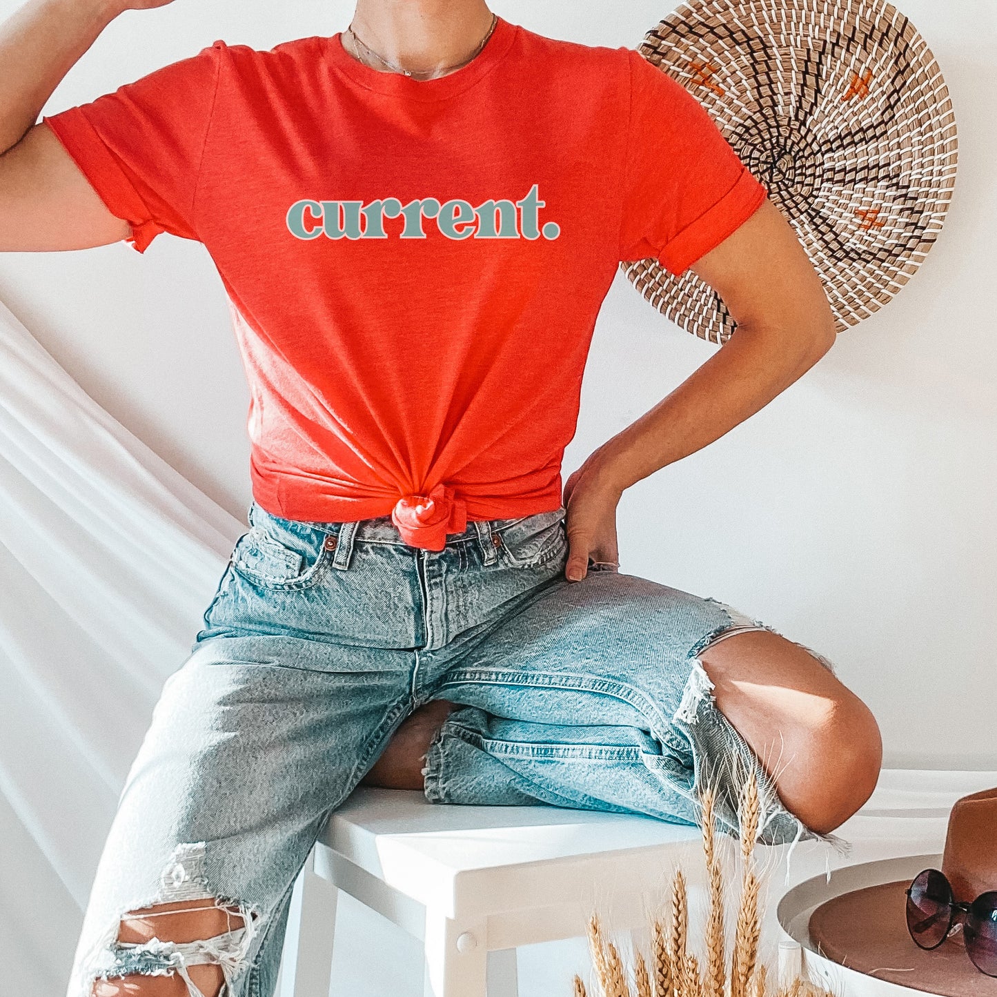 Current Period Tee - Red