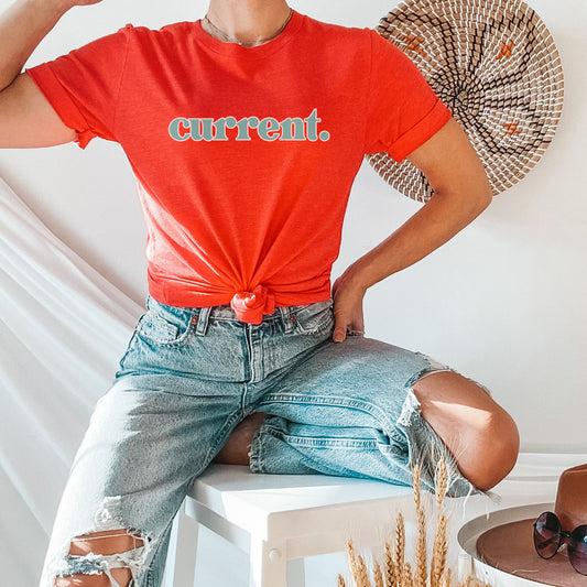 Current Period Tee - Red