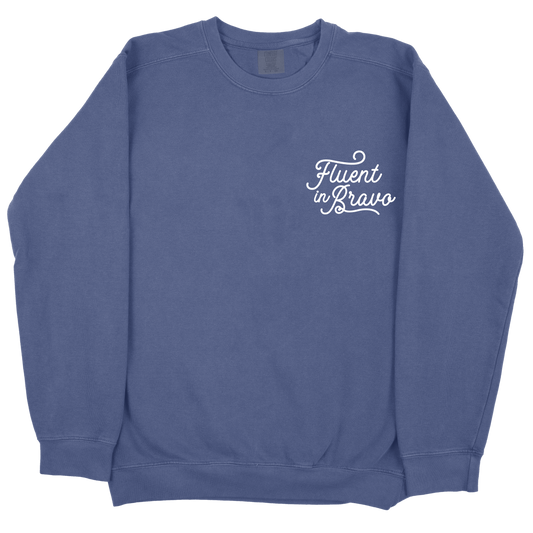 Fluent In Bravo CC Sweatshirt - Navy