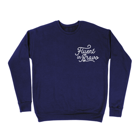 Fluent In Bravo Sweatshirt - Navy