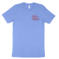 Fluent in Bravo Tee - Columbia Blue
