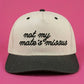Not My Mate’s Missus Trucker - Tan/Black