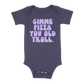 Gimme Pizza You Old Troll Baby - Navy