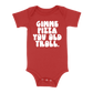 Gimme Pizza You Old Troll Baby - Red