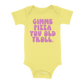 Gimme Pizza You Old Troll Baby - Yellow