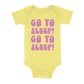 Go To Sleep! Baby - Yellow
