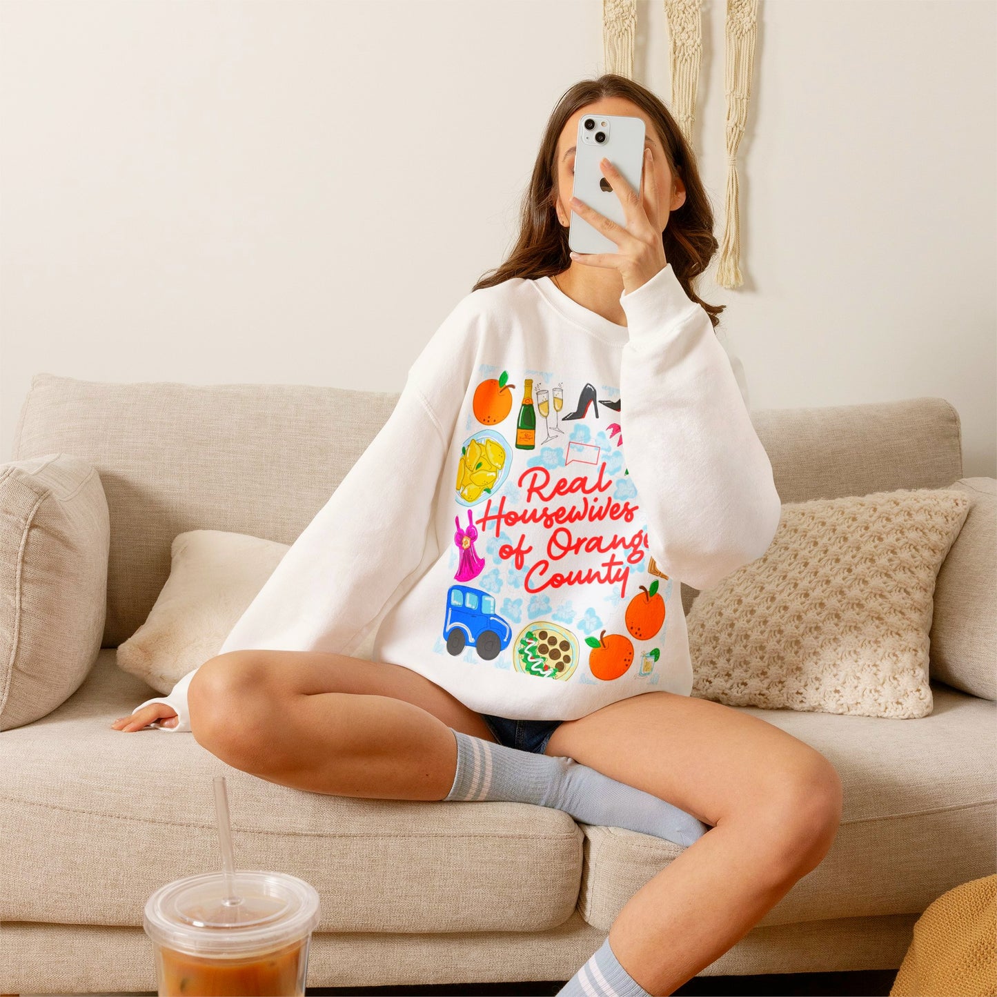 RHOC Sweatshirt - White