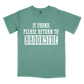 If Found, Please Return to Brookside CC Tee | Light Green