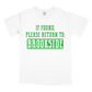 If Found, Please Return to Brookside CC Tee | White