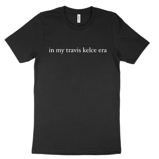 In My Travis Kelce Era Tee - Black