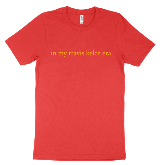 In My Travis Kelce Era Tee - Red