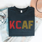 KCAF Tee - Black Multi