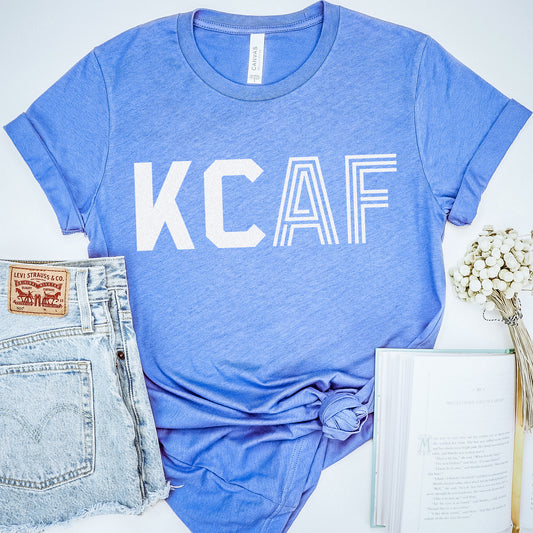 KCAF Tee - Blue