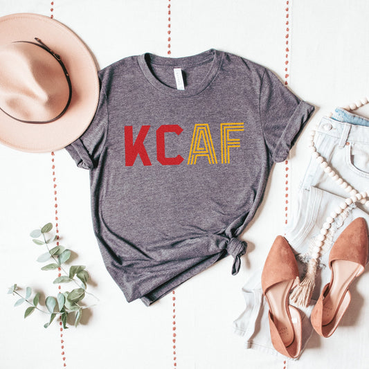 KCAF Tee - Dark Grey