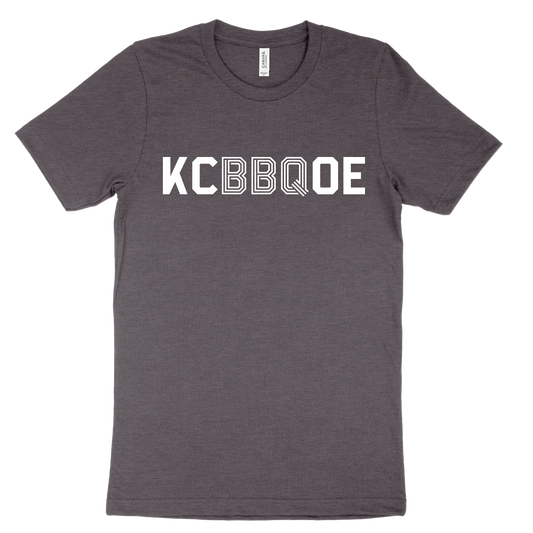 KC BBQ OE Tee - Dark Grey