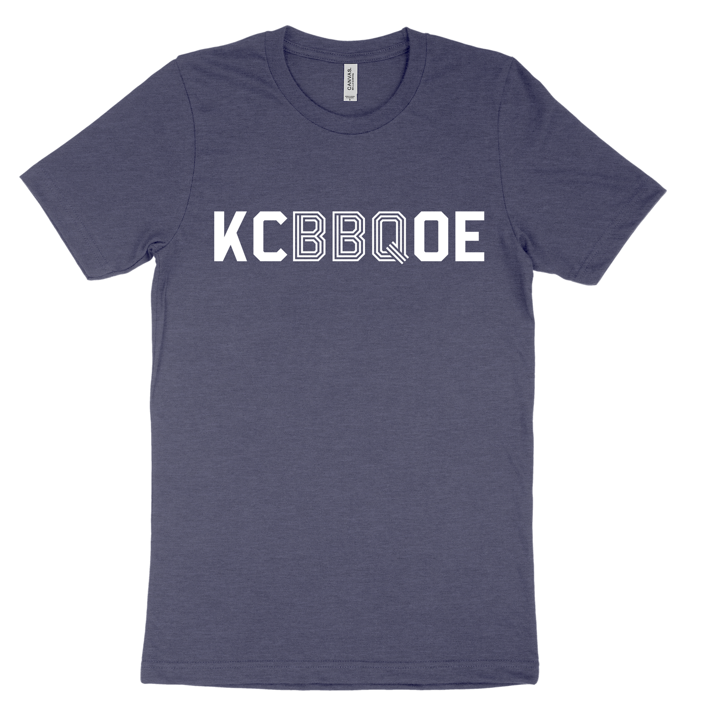 KC BBQ OE Tee - Navy