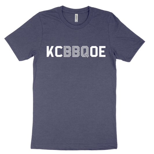 KC BBQ OE Tee - Navy
