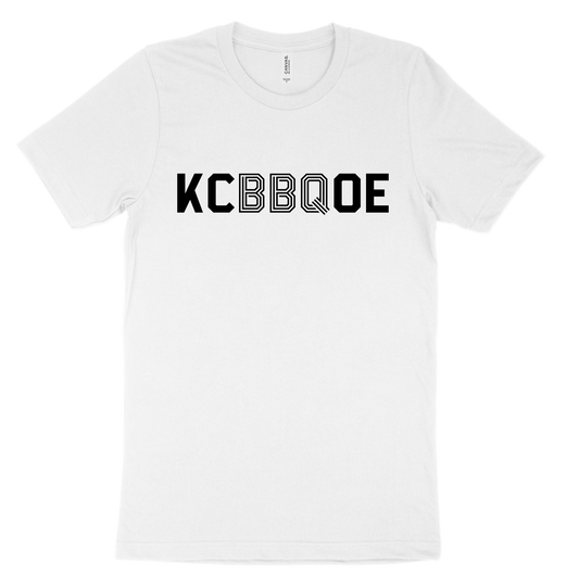 KC BBQ OE Tee - White
