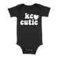 KC Cutie Baby One Piece | Black