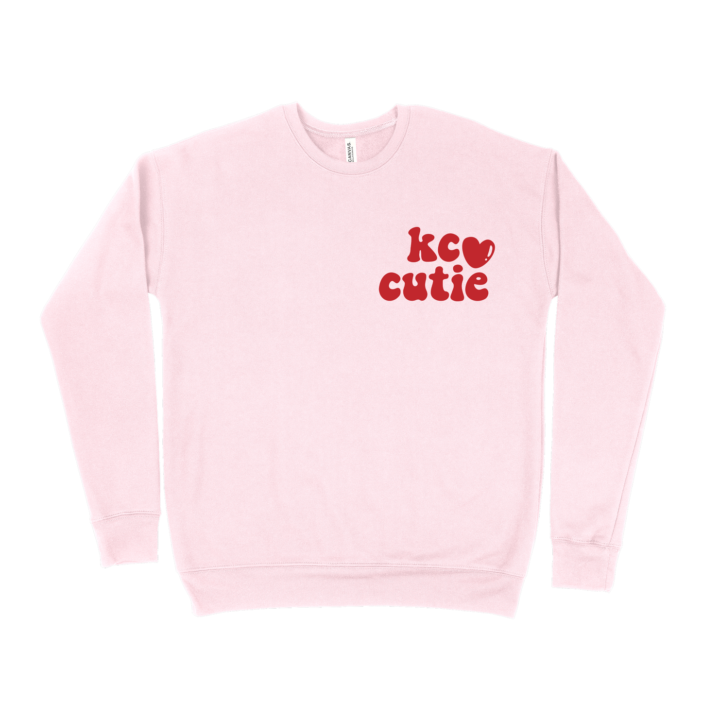 KC Cutie Sweatshirt - Light Pink
