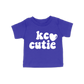 KC Cutie Toddler Tee | Royal Blue