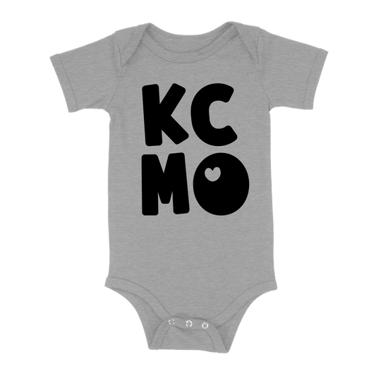 KCMO Baby One Piece | Grey