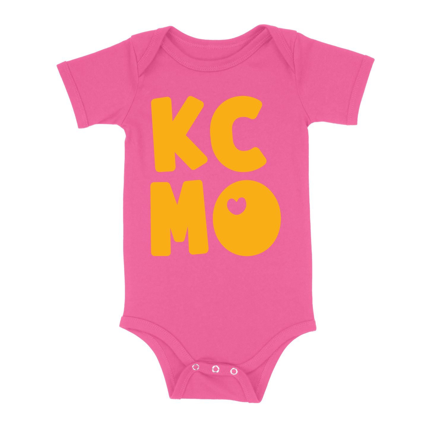 KCMO Baby One Piece | Hot Pink