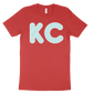 KC Outline Tee - Red Teal