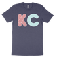 KC Outline Tee - Navy