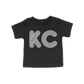 KC Outline Toddler Tee | Black
