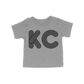 KC Outline Toddler Tee | Grey
