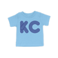 KC Outline Toddler Tee | Light Blue