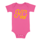 KC Script Baby One Piece | Hot Pink