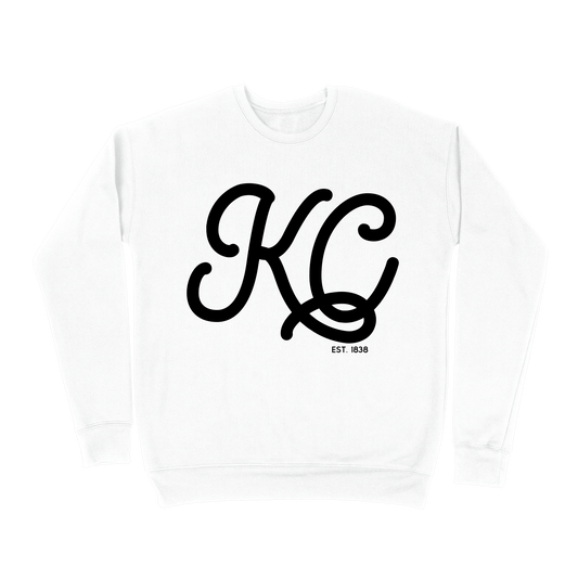 KC EST 1838 Sweatshirt - White