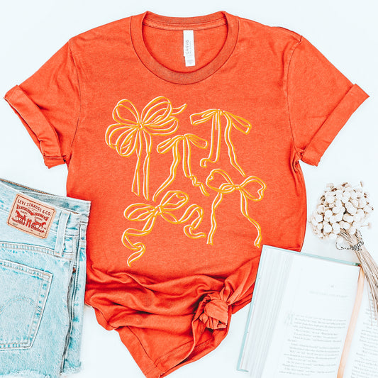 KC Bows Tee - Red