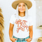 KC Bows Tee - White