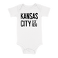 Kansas City EST 1838 Baby One Piece | White Black