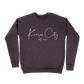 Kansas City EST 1838 Script Sweatshirt - Dark Grey