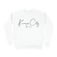 Kansas City EST 1838 Script Sweatshirt - White