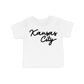 Kansas City Script Toddler Tee | White Black