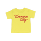 Kansas City Script Toddler Tee | Yellow