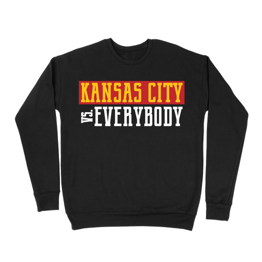 Kansas City vs. Everybody Sweatshirt - Black
